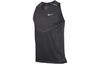 Men's Max90 Tank Tops Men's Black Gray Crew Neck Moderate Straight Fit