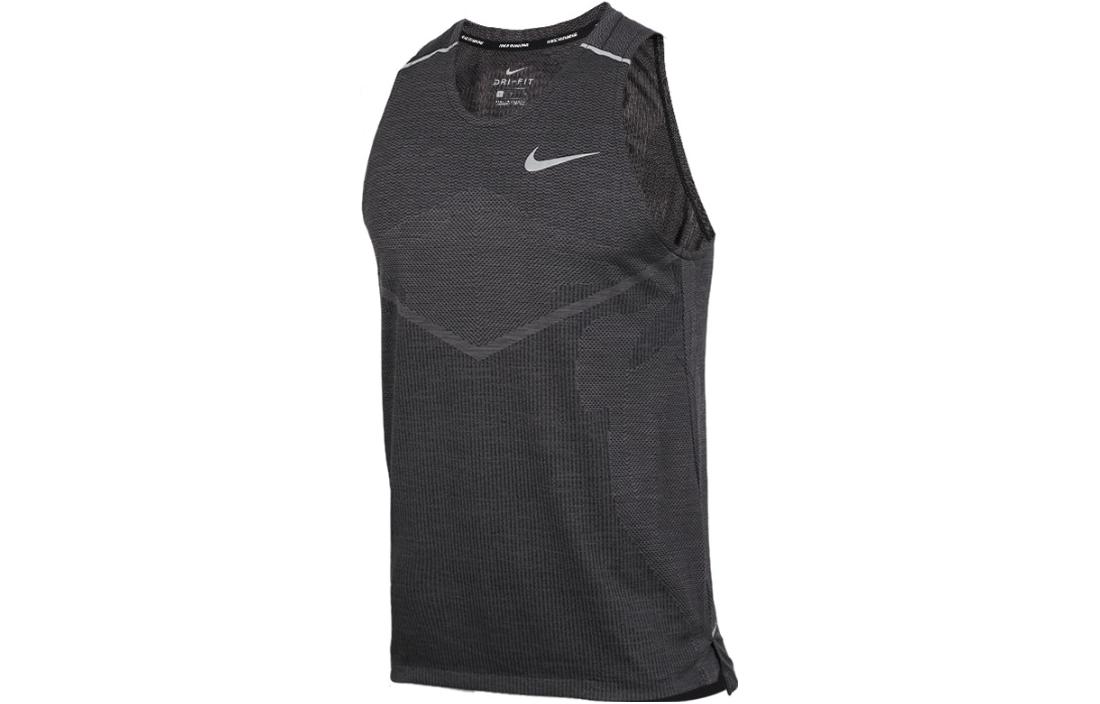 Nike Max90 Tank Tops Men s Black Gray Crew Neck Moderate Straight Fit AJ7590-010 XXL