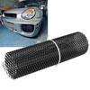 Car Front Center Grid Grille Rhombic Mesh Stable Structure Aluminum   Fit for Cars