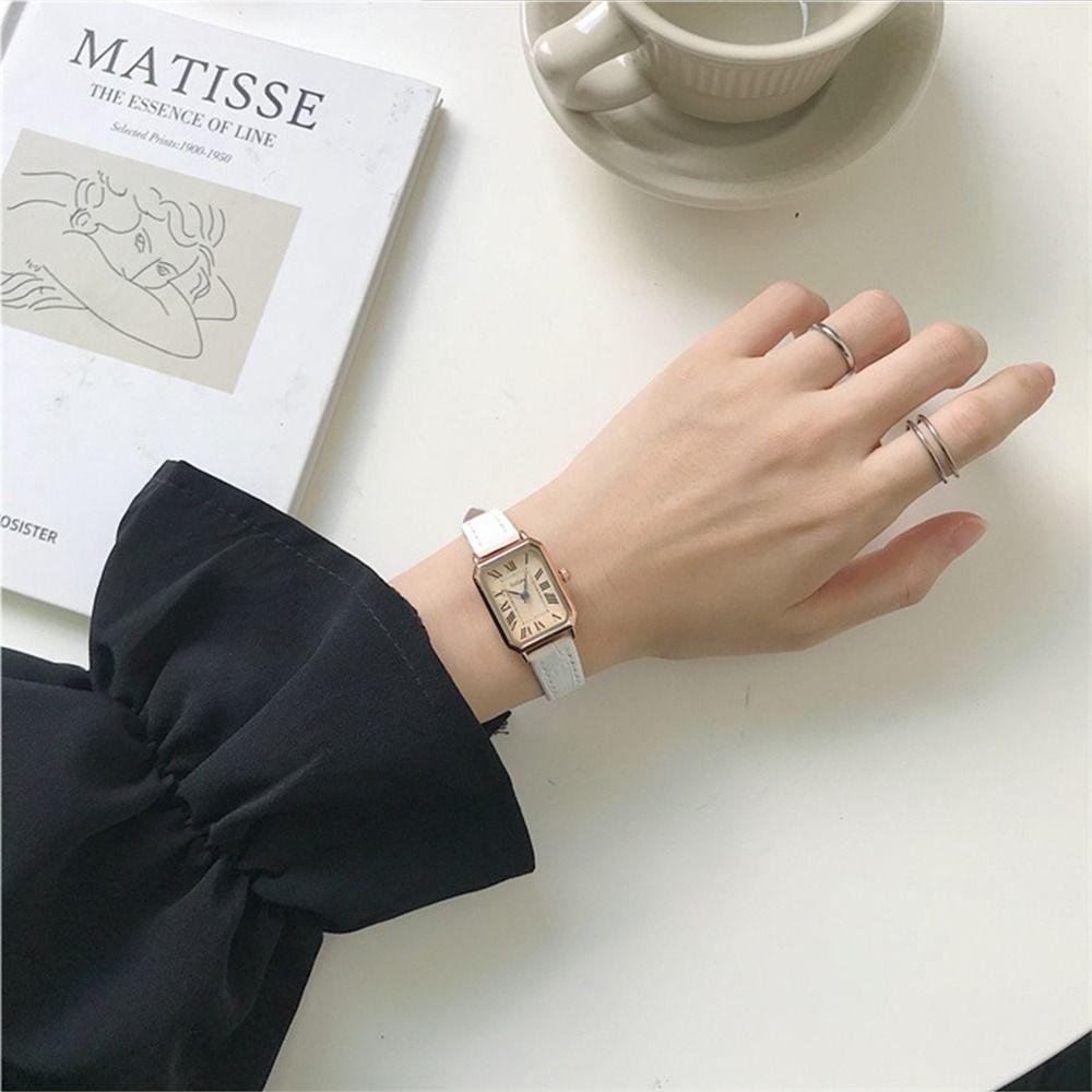 Elegant Women's Quartz Watch Exquisite Vintage Female Clock Trendy Ladies Business Watches  Female