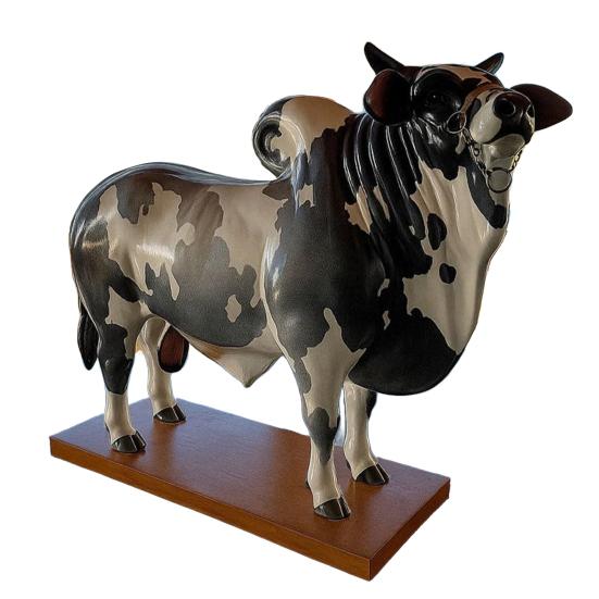 2L Bull Liquor Dispenser Wine Vodka Whiskey Decanter Brazilian Cattle