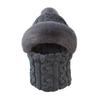 Hat, Neck, One Piece Women's Winter with Thick Velvet Riding Windproof and Cold Proof Electric Car Warm Hoodie
