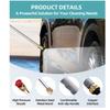 Metal Sprays Nozzle Kit Featuring High Pressure Output Ergonomic Grip and Three Interchangeable tip for Versatiles Cleaning