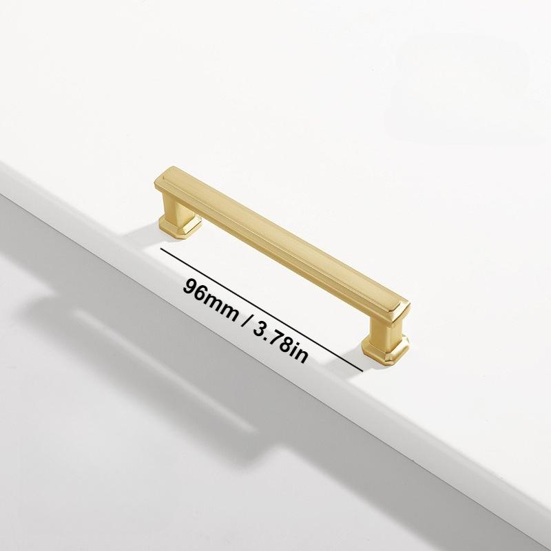 Zinc Alloy Handles for Furniture Minimalism Handles for Cabinets and Drawers Bedroom Wardrobe Cabinet Door Shoe Cabinets Pulls