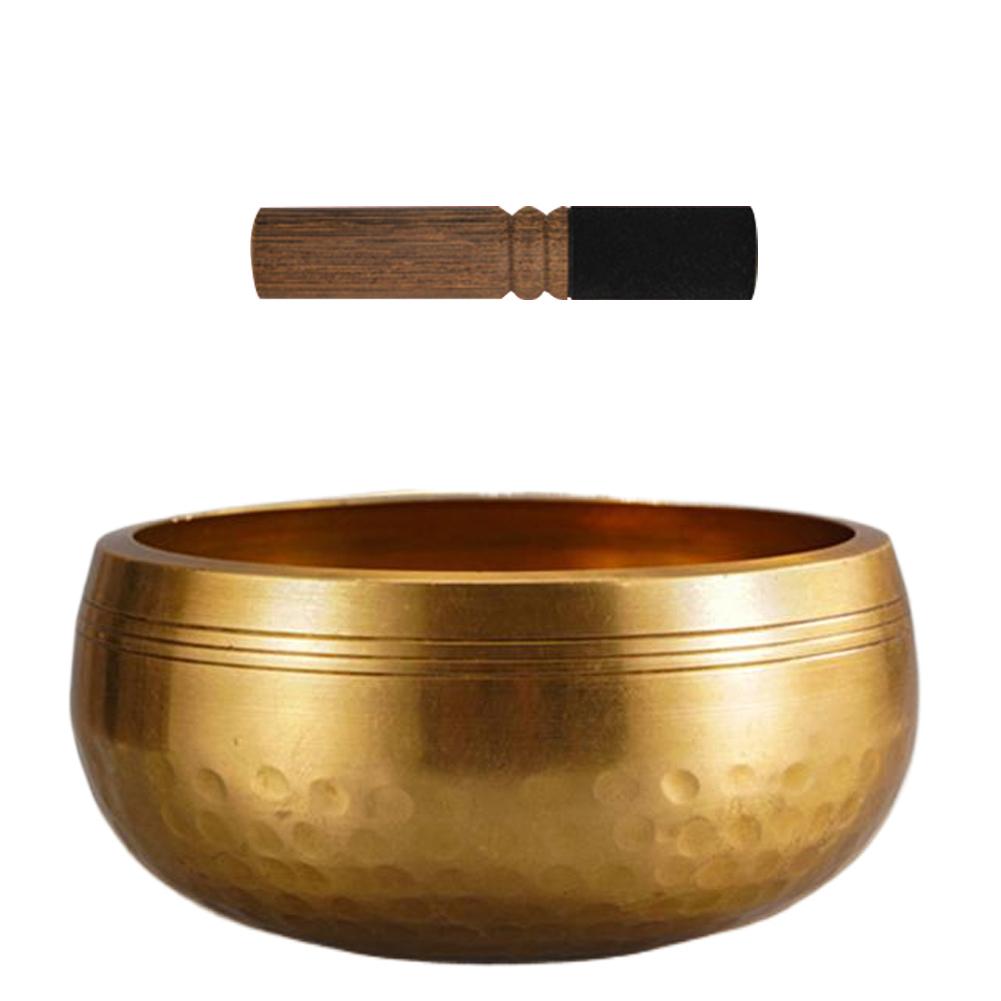 Tibetan Singing Bowl Set Yoga Meditation Bowl Yoga Meditation Chanting Bowl for Yoga Chakra Healing Mindfulness Stress Relief