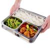 Shèngjiā Stainless Steel Multi-Compartment Meal Tray Set