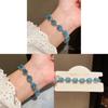 Zircon Oval Geometric Bracelet For Women Stylish Light Luxury Gift For Office And Casual