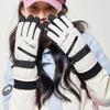 Card Holder Winter Ski Gloves with Storage Bag Coin Purse Wallet  Gloves  Riding