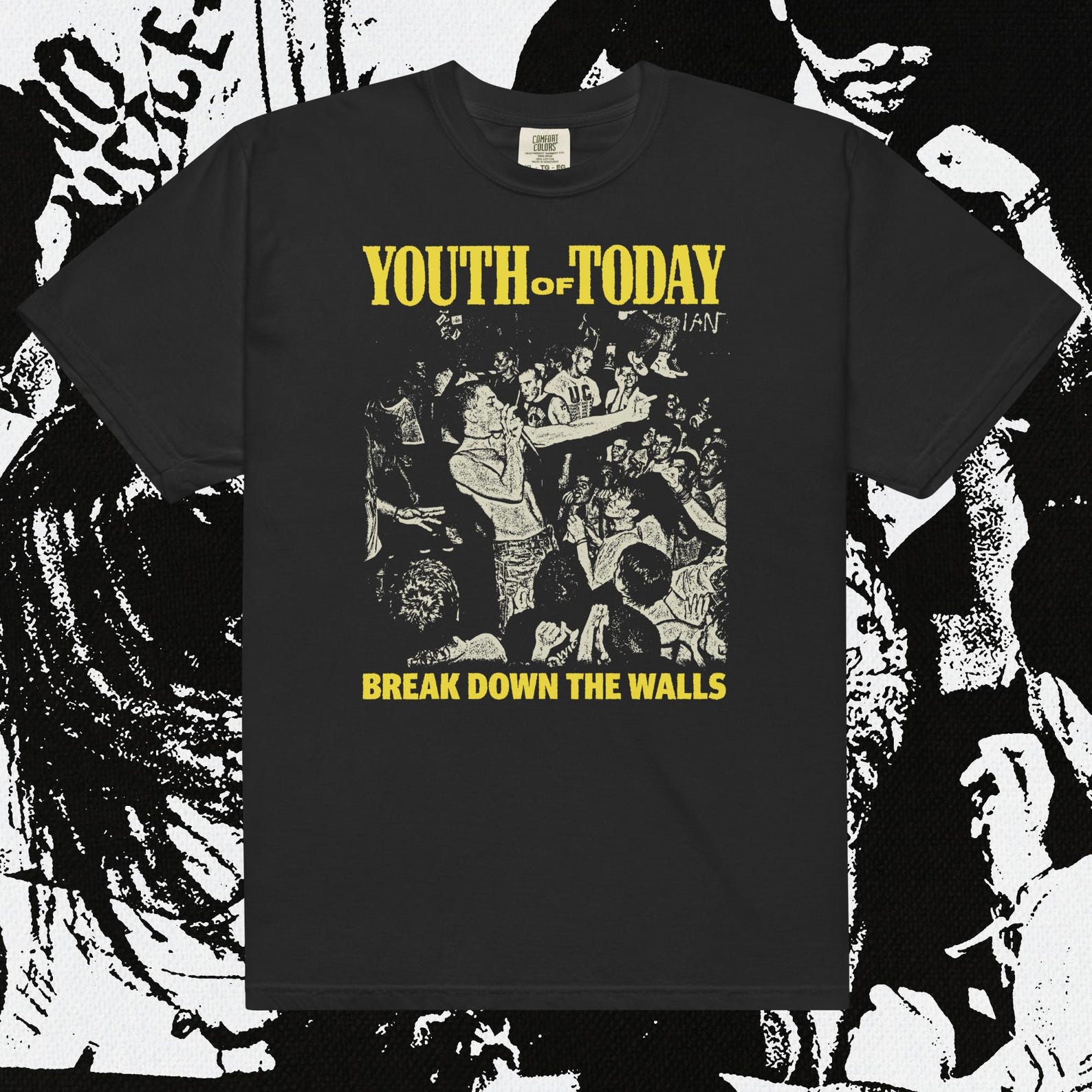 Youth Of Today: Hardcore Punk Straight Edge Comfort Colors T-Shirt S