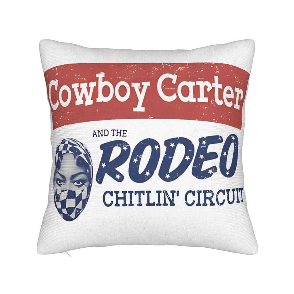 Beyonce Cowboy Carter Tour Printing Pillowcase Cushion Cover  Pillow Covers New Style Bedroom Decorations Square Multi-Size