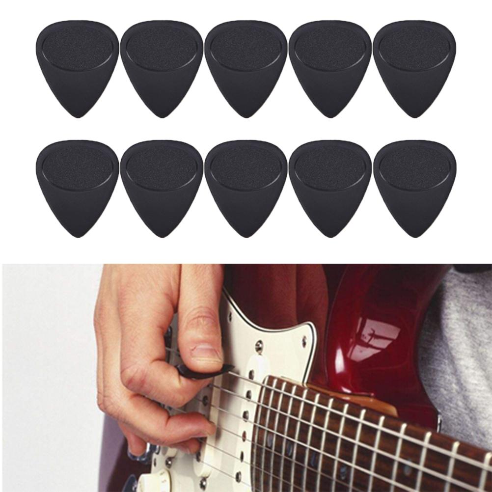 

10pcs 0.7mm Acoustic Electric Guitar Picks Plectrums For Musical Instruments Random Color чёрный