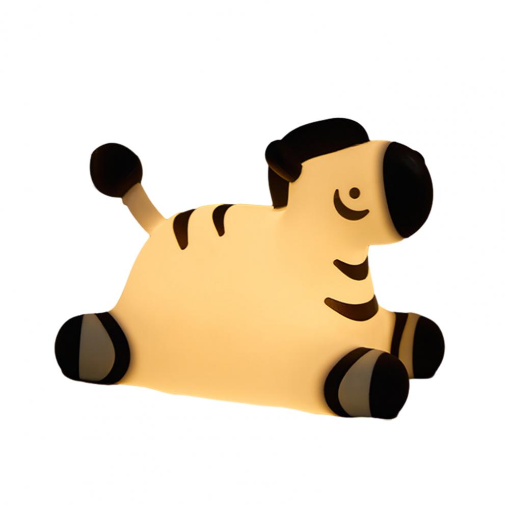 

Led Night Lamp Cartoon Highland Cow Night Light Silicone Lamp for Kids Dimmable Touch Sensor Soft Glow Nursery Bedroom Decor