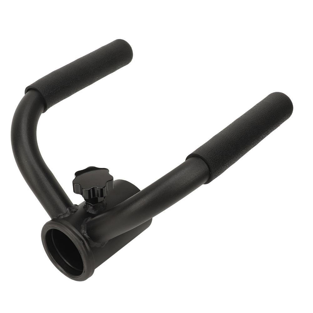 Iron T Bar Attachment Black Black Landmine Row Handle Comfortable Landmine Row Handle  Deadlifts