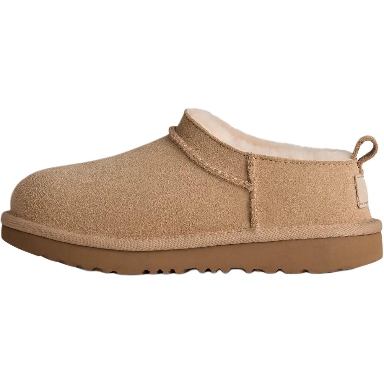 UGG Classic Micro Comfortable Versatile Waterproof Kids Boots Kids Boots Brown 1174410K-SAN 31