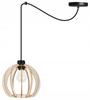 MODERNE HOLZ-LED-DECKENHÄNGELEUCHTE