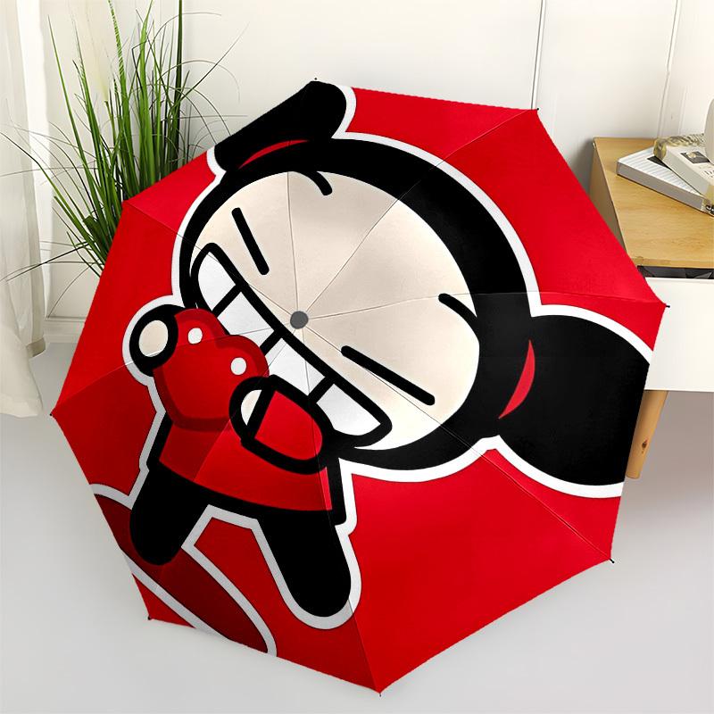 

Loveheart, Cartoon Automatic Opening and Closing, 8 rib Structure Portable Umbrella, Suitable for Men and Women in All Seasons Perfect Gift
