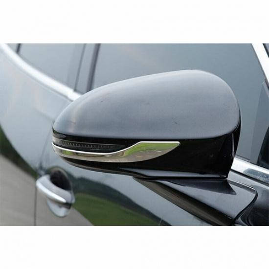 For Buick Lacrosse 2017-2019 Silver Titanium Rear View Mirror Strip Molding Trim