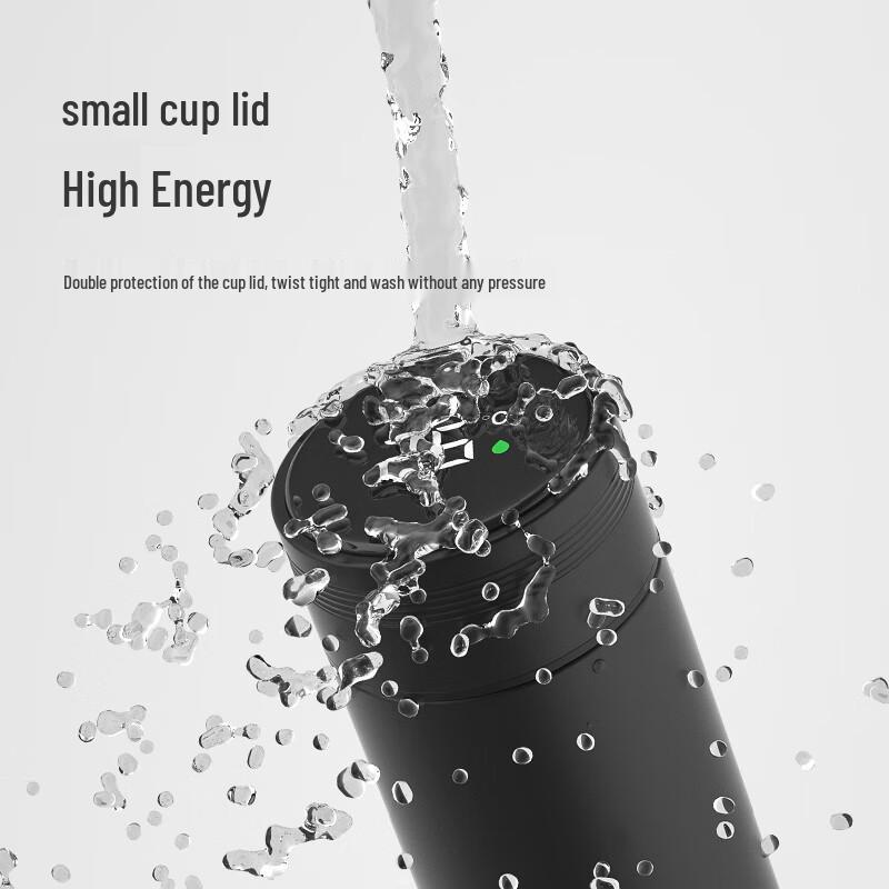 HAERS 480ml Smart Digital Display Insulated Tumbler