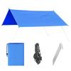 Outdoor Rainproof Sunscreen, Picnic Camping Awning, UV Protection Tent Sunshade Portable