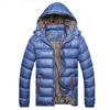 Winter Men Padded Jacket Fashion Cotton Thermal Thick Parkas Male Casual Outwear Windbreaker Hoodies Coats Warm Clothing