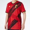 Adidas Belgium National Team Home Fan Edition Sports Short-Sleeve Jersey Men Tops College-Red EJ8546