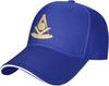 Freemasonry Past Master Jewel Masonic Square Compass Baseball Cap Adjustable Golf Hat Summer Sun Design Casual Dad Hat