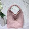 2026 Spring/Summer Women's Hand-Woven Soft Leather Bucket Bag - High-End Single Shoulder Handbag & Underarm Bag