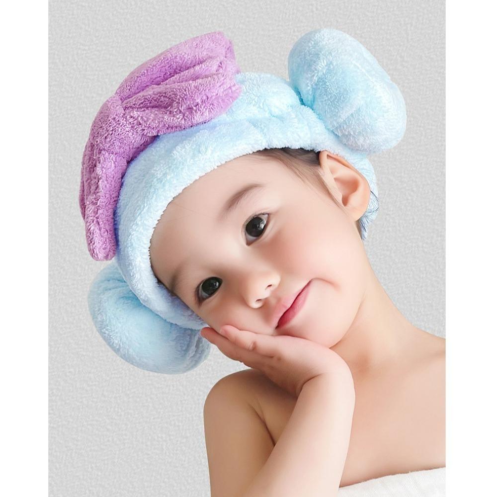 Quick Drying Girls Wiping Headbands Water Absorbent Dry Hair Cap  Home