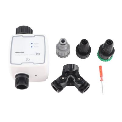 G3/4 Gewinde Automatischer Wasserzähler Handy Fernbedienung Bewässerungssystem mit Regensensor