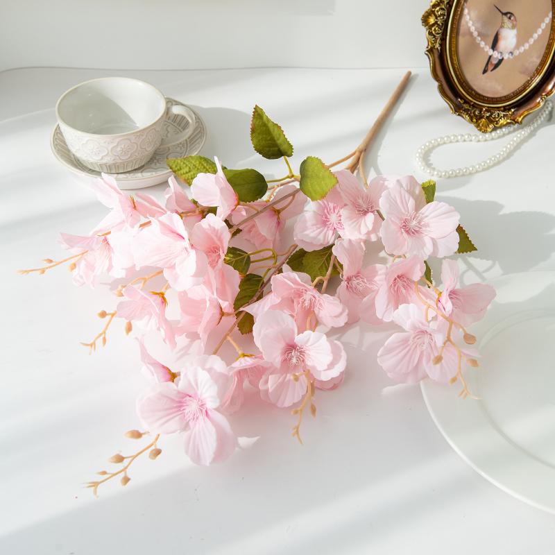 Artificial Flowers Silk Magnolia Outdoor Yard & Garden Wedding Bridal Bouquet Vase For Home Decor Festival Party Wreath Diy Gift