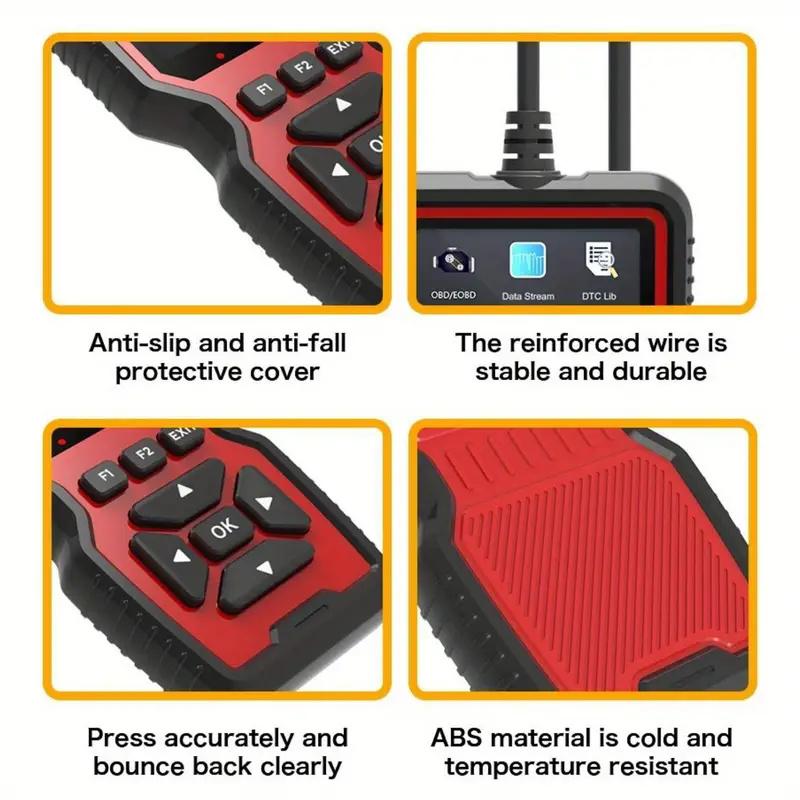 Obd2 Scanner Live Data V519 Outil de lecture de code de diagnostic mécanique professionnel Lecteur de code d'erreur clair Scanner automobile
