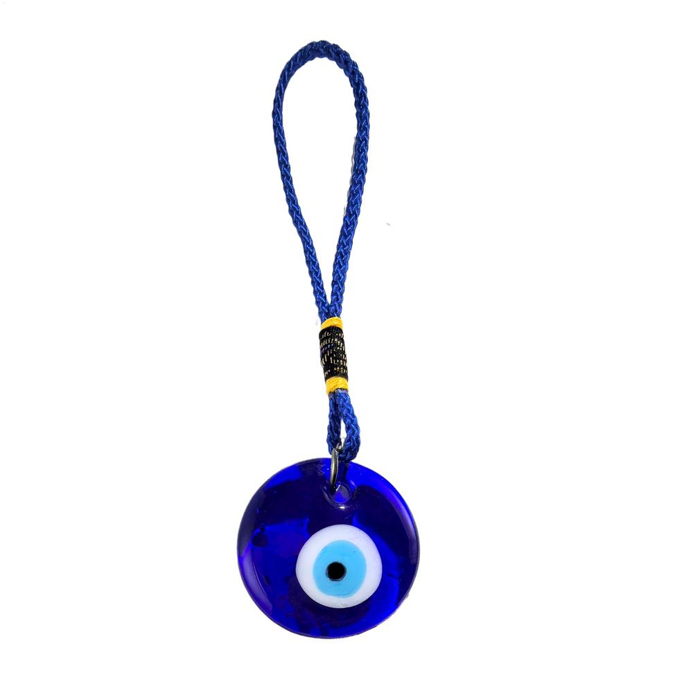 Occhio Fortunato Resina Blu Occhio Malvagio Turco Ciondolo Decorazione da Appendere a Parete Catena di Corda Decorazione Semplice per Casa Soggiorno Auto Giardino
