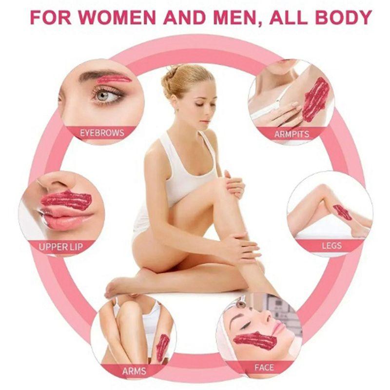 A04V 300G Waxing Wax Beans For Hair Removal Full Body Hot Film Hard Depilatory Wax Beads For Wax Heater Machine