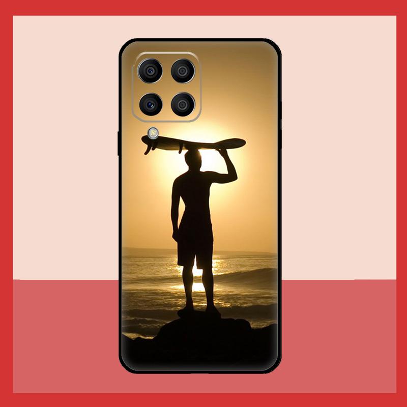 Surf Surfing Case For Samsung Galaxy M52 M32 M53 M16 M11 M21 M31 M35 M12 M13 M14 M15 M36 M56 M55 M34 M54