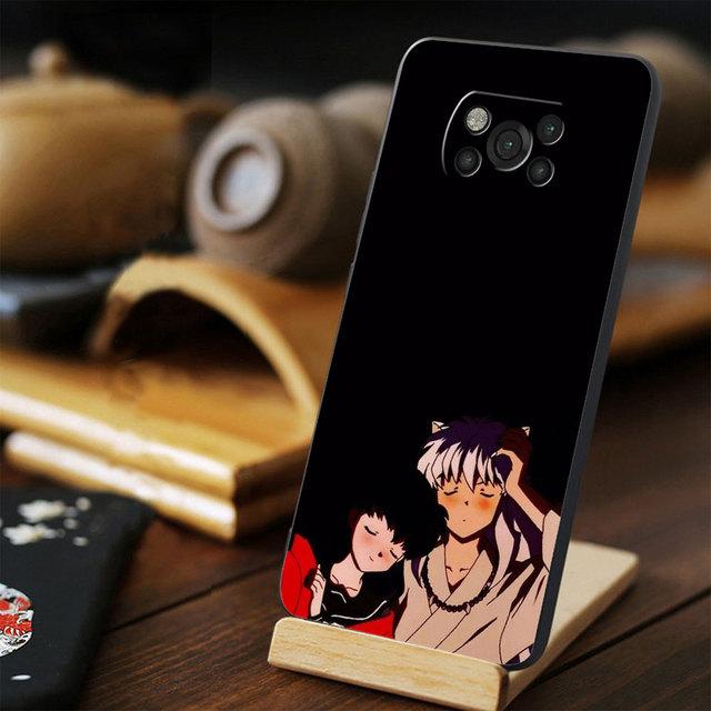 Anime Cute Inuyasha Phone Coque For Xiaomi Poco M4 Pro 5g F3 X4 Mi 11 Lite F4 Gt M3 11t 9t 10t X3 Nfc Note 10 Trend