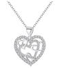 Festive Heartbeat Necklace: Creative Heart Pendant with Micro-set Japanese & Korean Design