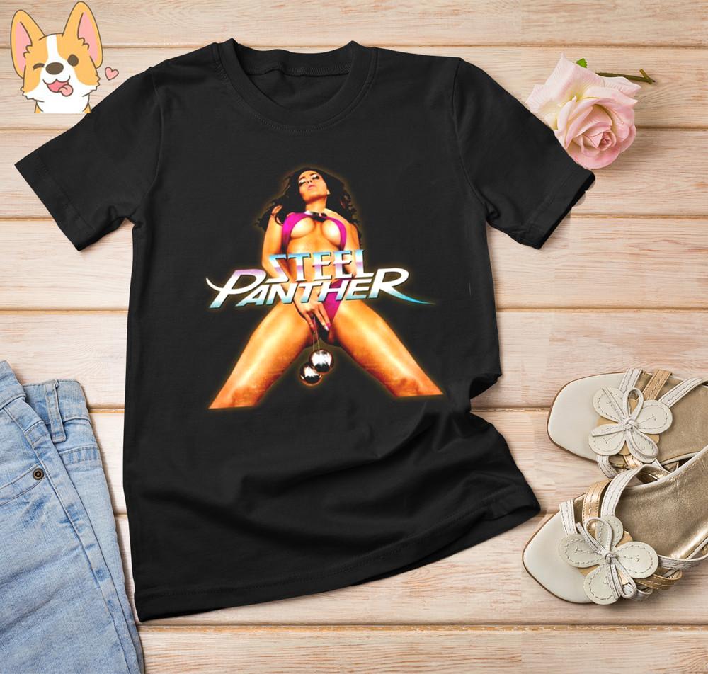 The Steel Panther Band the Girl Black Men All Size Gift Fans Shirt NG799 Unisex T-Shirt