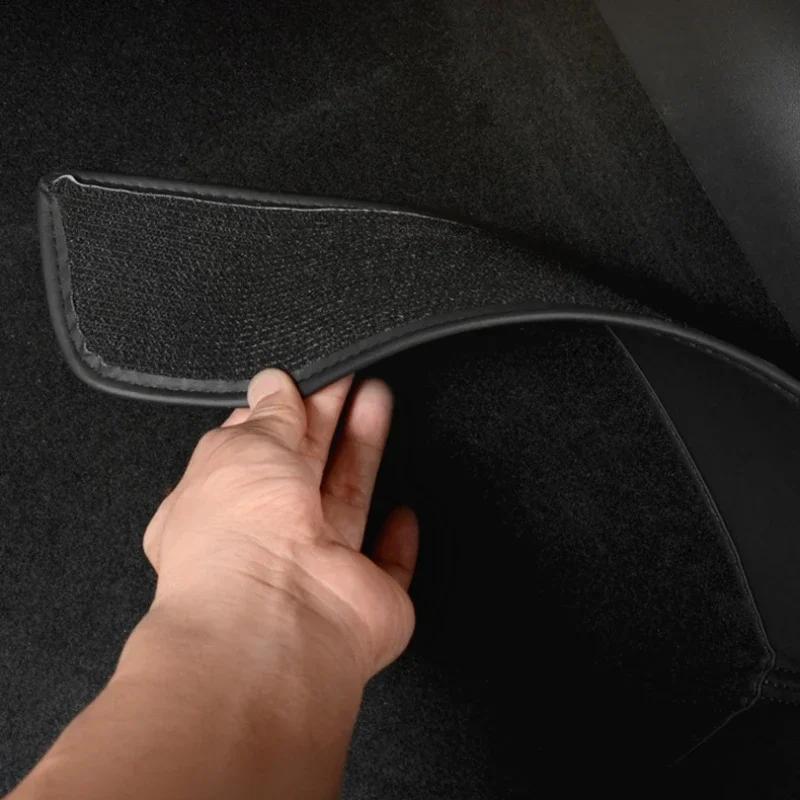 For Tesla Rear Seat Lower Protective Mat Applicable to Model Y Model 3 Highland Electric Vehicle Protective Pad 2025 Accessories