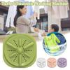 Ultrasonic Turbo Washing Machine for Underwear Socks Wash Portable Travel Washer Rotating Mini Washing Machine Home Appliance