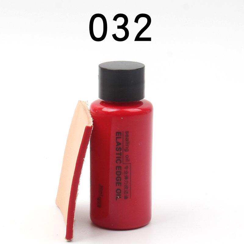 Elastic Matte Edge Paint for Leather Goods - 40 Colors for Bags and Wallets Repair