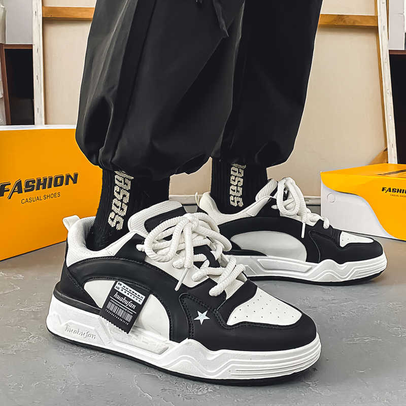 Ecoleather Formal Beige Boot Buy Sneakers For Men Shoes Men's Black High Top Sneakers Sport Comfortable Seasonal Obuv