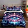 Cosmic Eye Design Bedding Duvet Cover Sets Duvet Covers Pillowcases Gifts (1 * Duvet Cover 2 * Pillowcases, Without Duvet Insert)