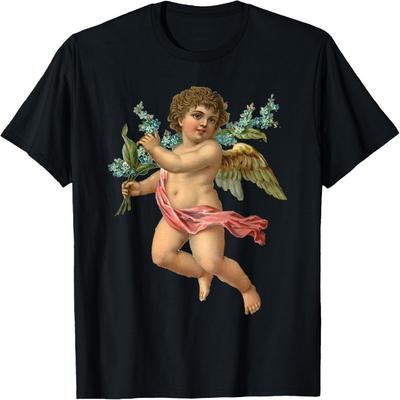Änglalik vintage kerub Himmelsk gåva t-shirt T-shirt