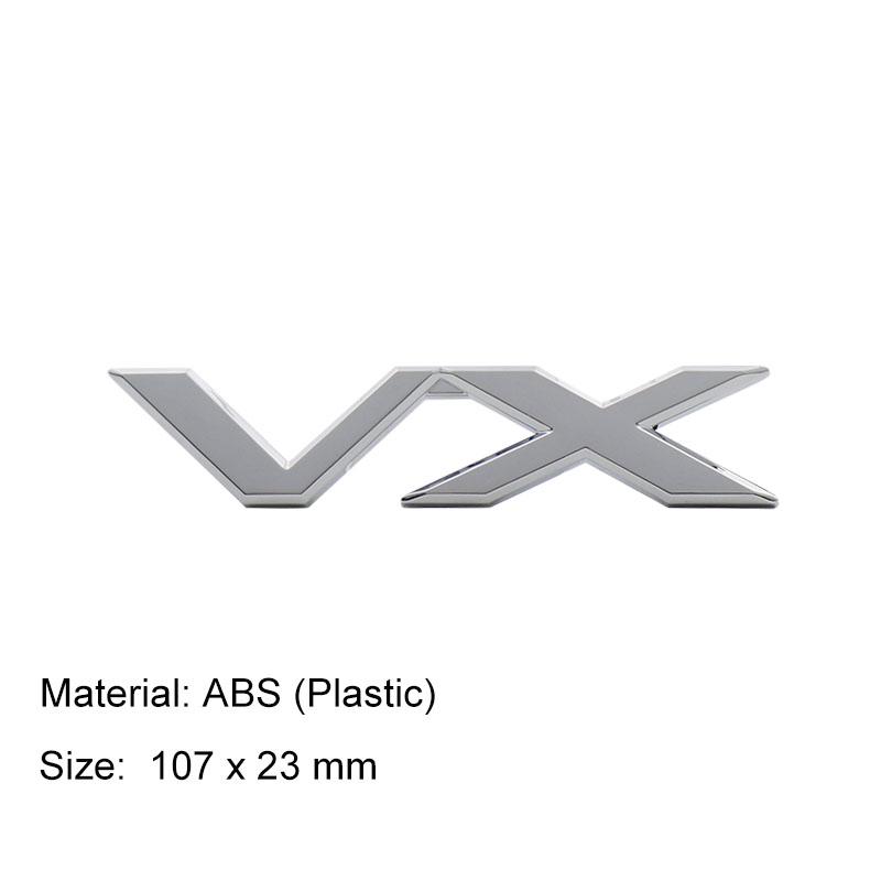 3D Premium ABS TX TX.L VX VX.L Aufkleber Heckstoßstange Plakette Auto Heckklappenemblem Zubehör Außendekoration