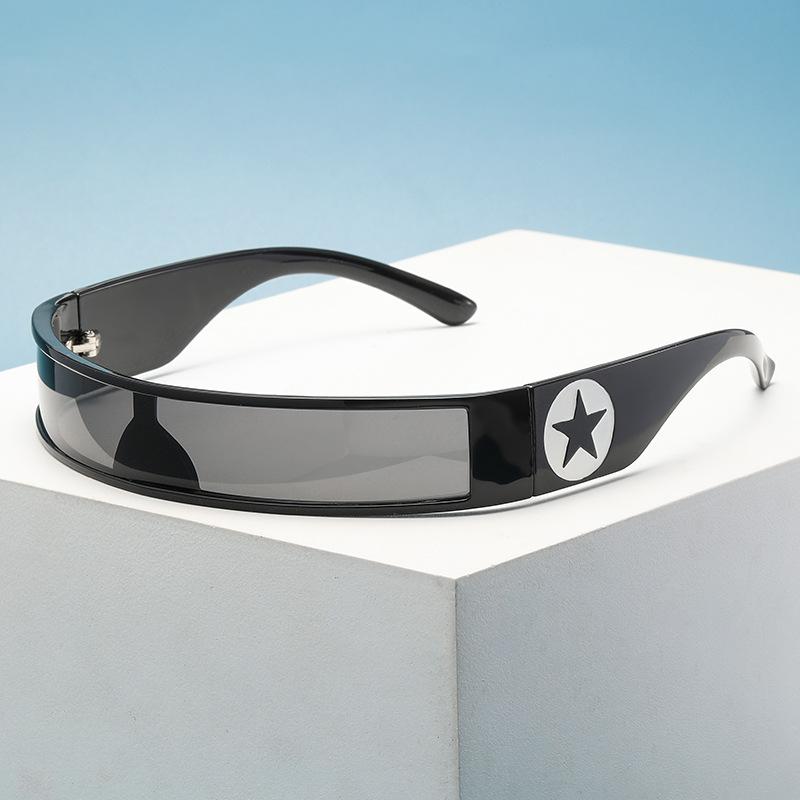 Sunglasses for Women Punk Sunglasses Future Technology Star Style Sun Glasses Men UV400 Goggle Shades Mirror Y2K Eyewear