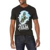 Camiseta Masculina Nintendo Zelda Breath of The Wild Link Epona Posing