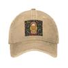 Russian Doll Matryoshka Washed Denim Cap Casual Baseball Caps Adjustable Hat Summer Unisex Baseball Hats