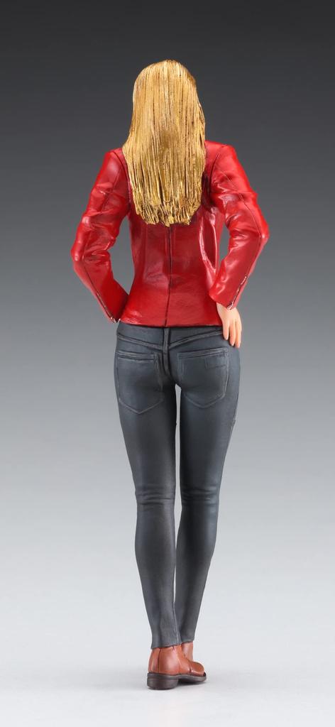 Hasegawa Real Figure Collection Blonde Girls Rider Unpainted Resin Kit SP547 1/12 No.26 Vol.2