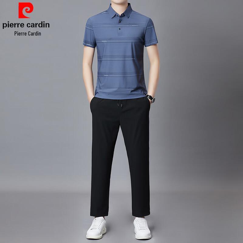 

Pierre Cardin Men s Ice Silk Polo Short Sleeve T-Shirt 56