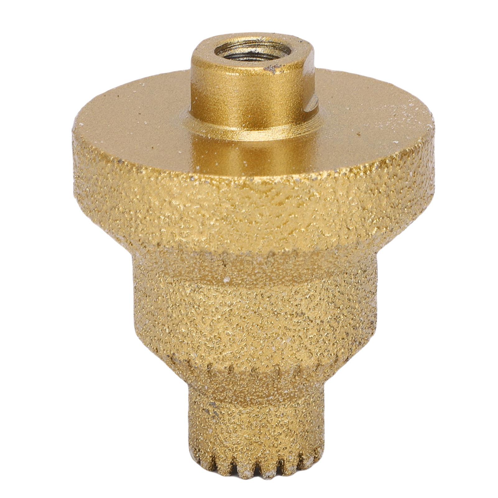 

Diamond Step Drill Bit Incisive Teeth 20mm 35mm 50mm Multi Layer Tapered Reamer for Woodworking and Tile Projects M14